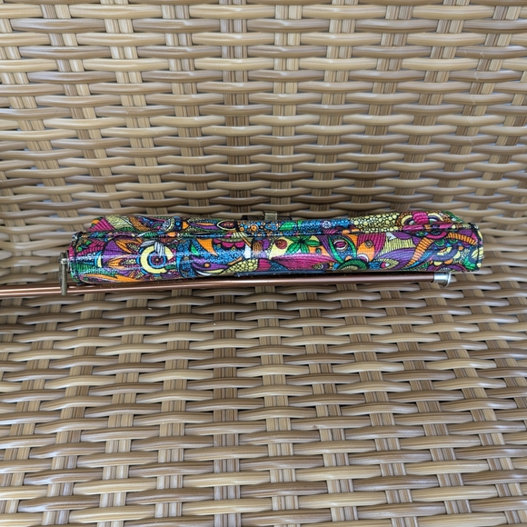 Sakroots Rainbow Spirit Desert Floral Coated Canvas Phone Crossbody Bag Wallet - Picture 7 of 16